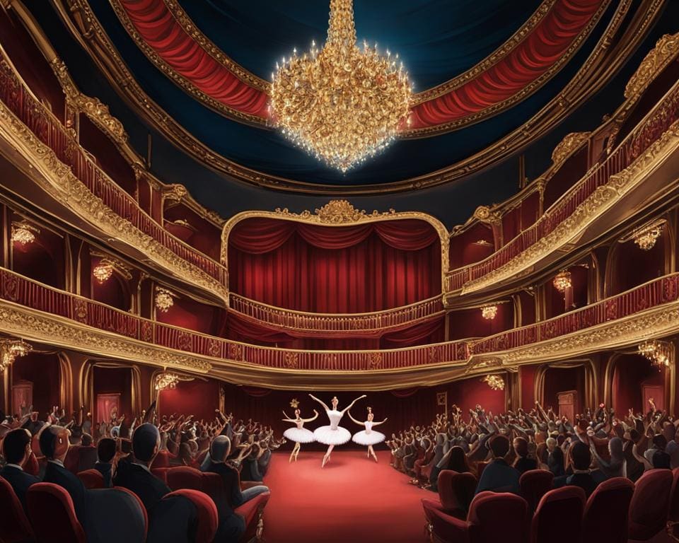 Een privé balletvoorstelling in het Bolsjoj-theater