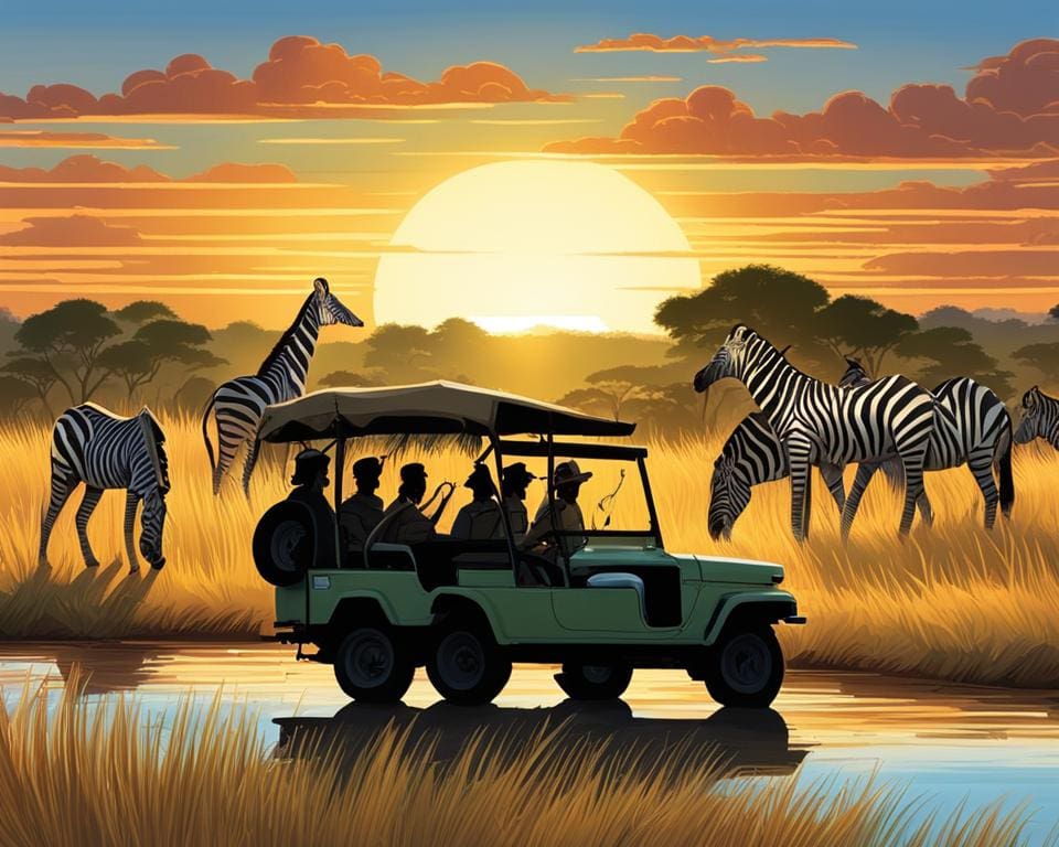 Wildlife safari Zuid-Afrika