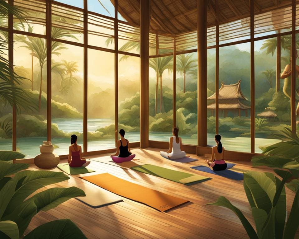 luxe yoga retreat in Bali