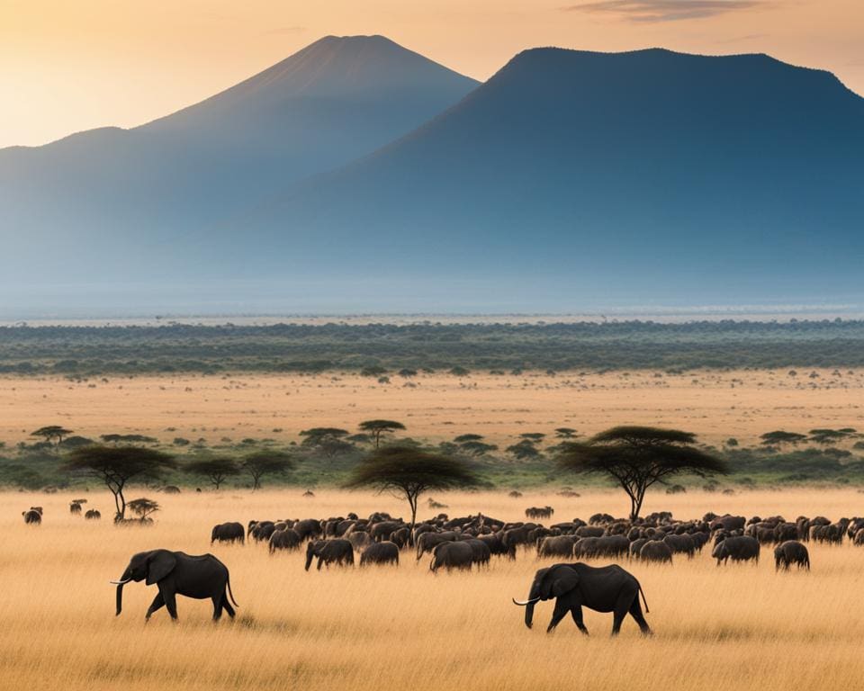 Een exclusieve safari in een privéwildreservaat in Kenia of Tanzania