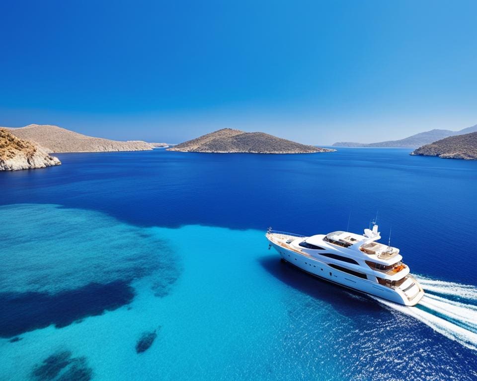 Een privéjacht huren voor een weeklange cruise langs de Griekse eilanden