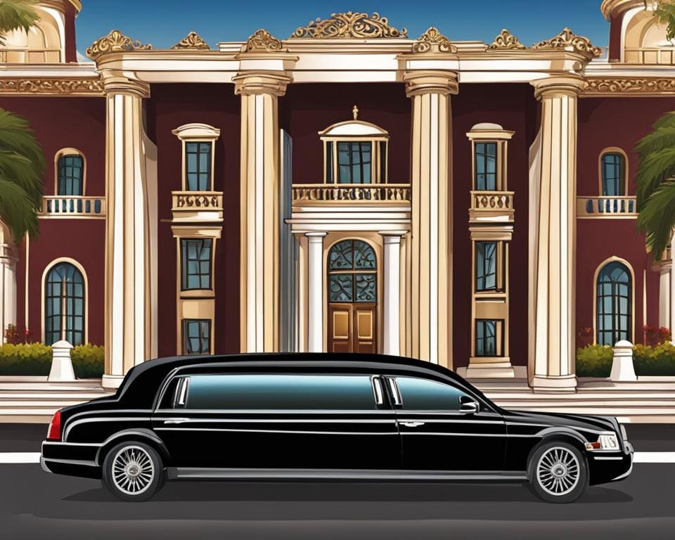 Exclusieve limousine voor speciale gebeurtenissen