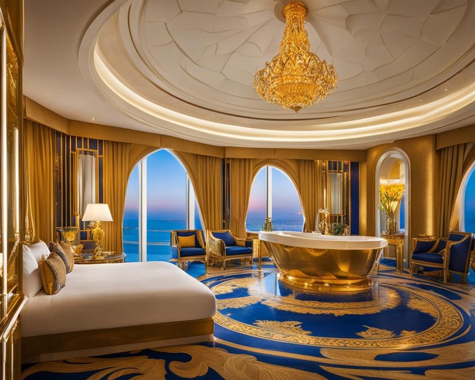 Meest luxueuze hotelkamer Burj Al Arab
