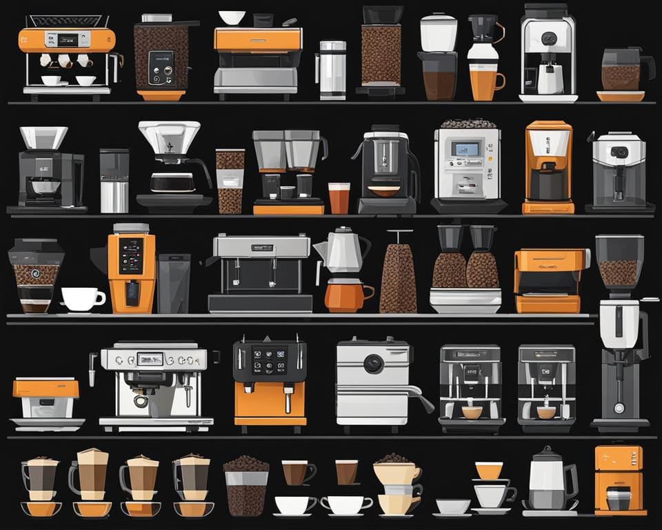 vergelijking van barista-klasse koffiezetapparaten