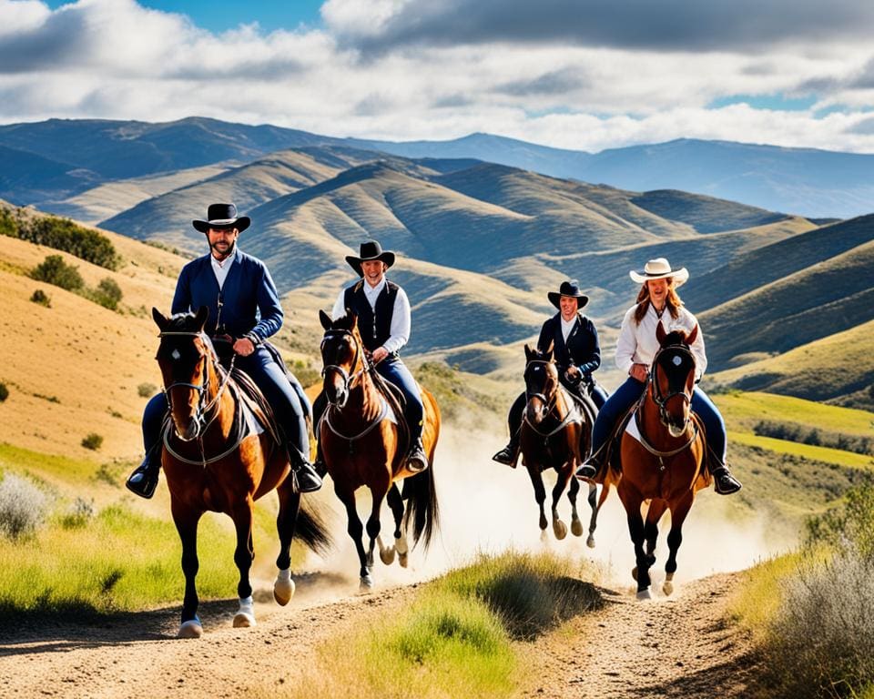paardrijden en natuur Andalusië