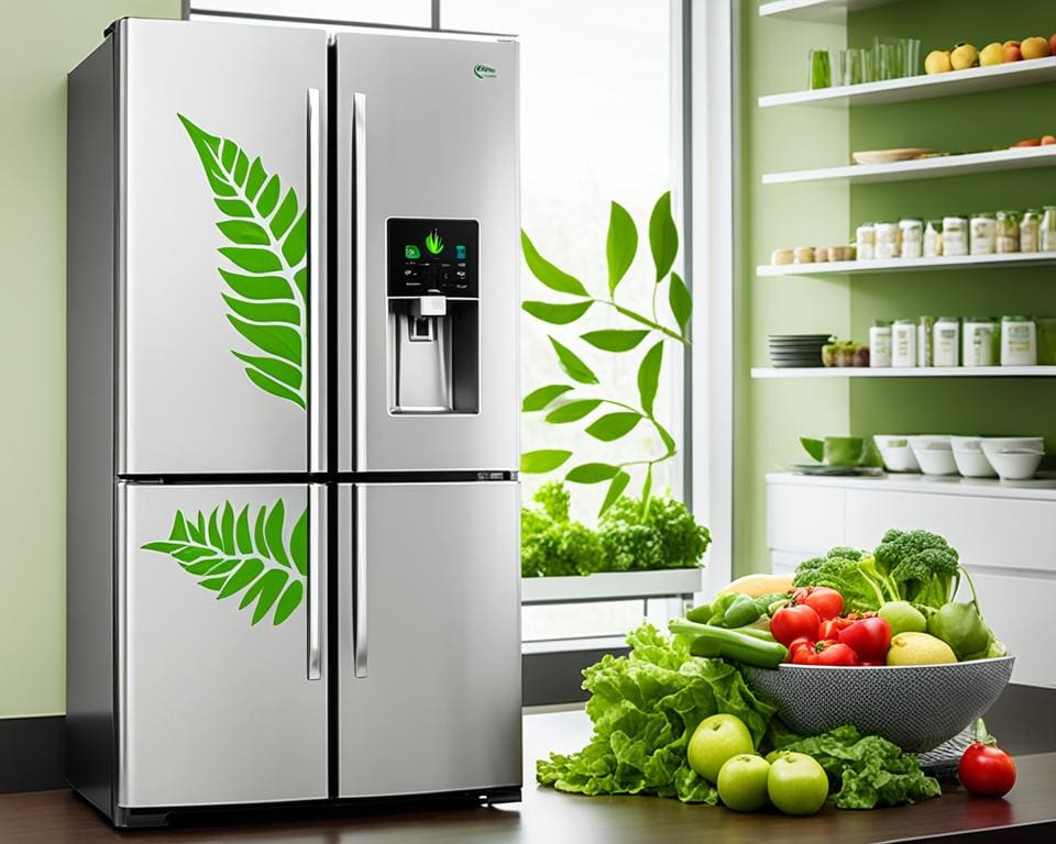 duurzaam geproduceerde smart koelkast