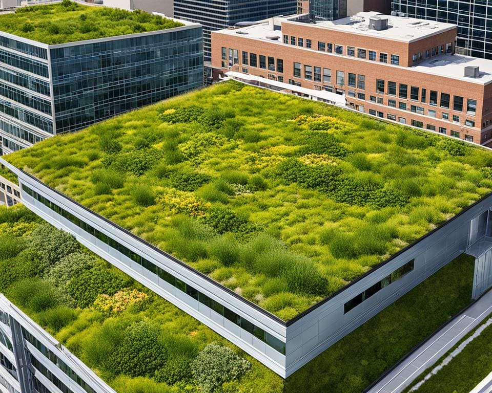 Duurzaam groen dak