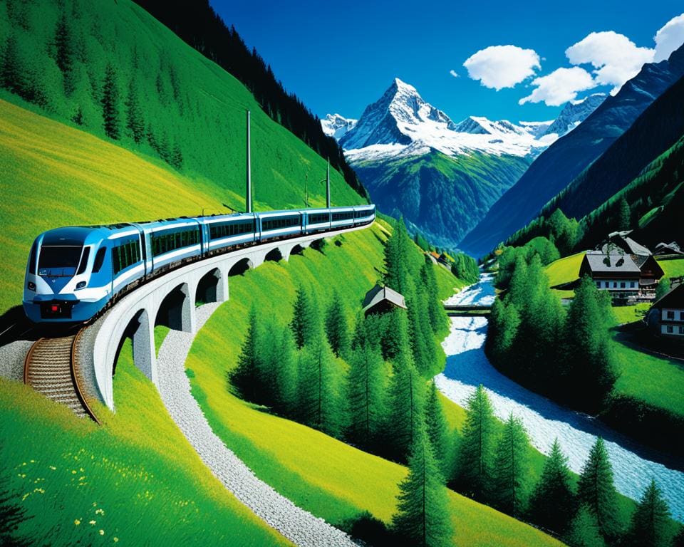 Trein Andermatt