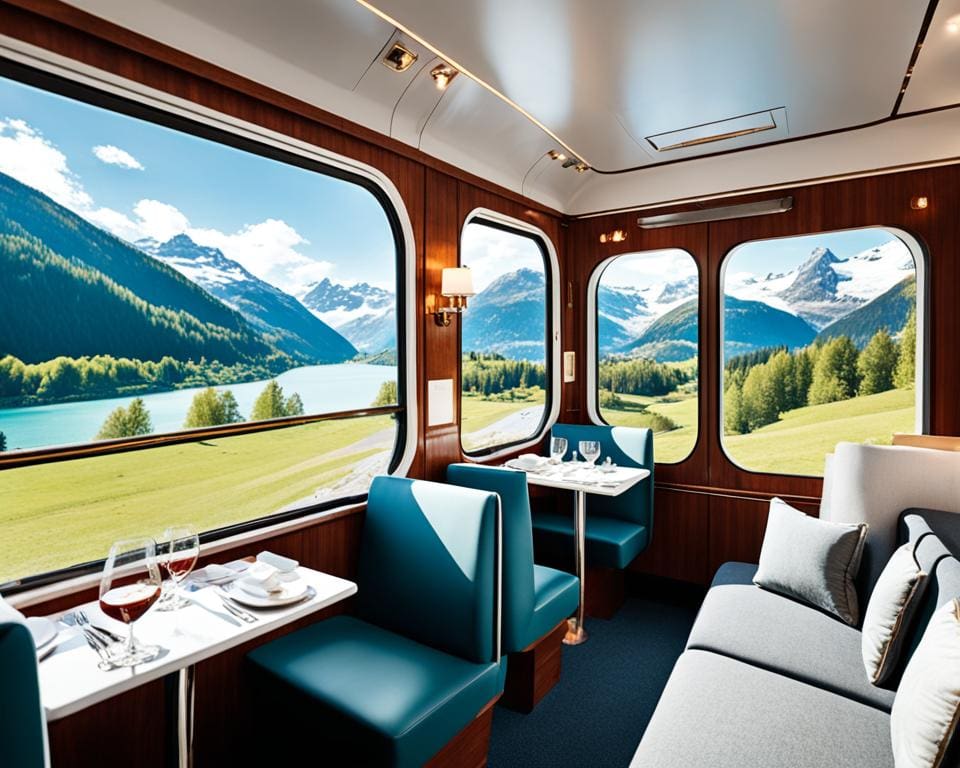 Trein St Moritz