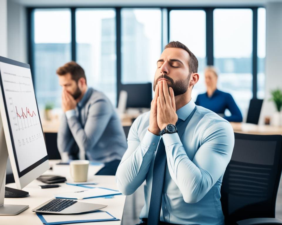 ademhalingsoefeningen op het werk