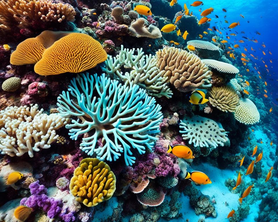 Coral reef in Marsa Alam