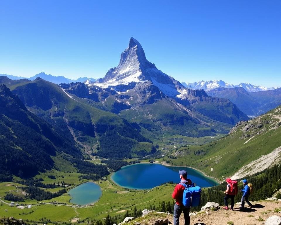 Bewonder de spectaculaire uitzichten van de Matterhorn