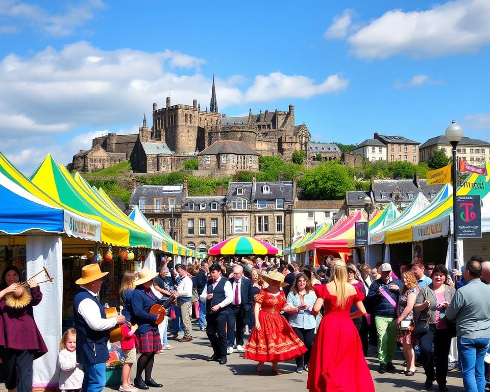 Bezoek de culturele festivals van Edinburgh