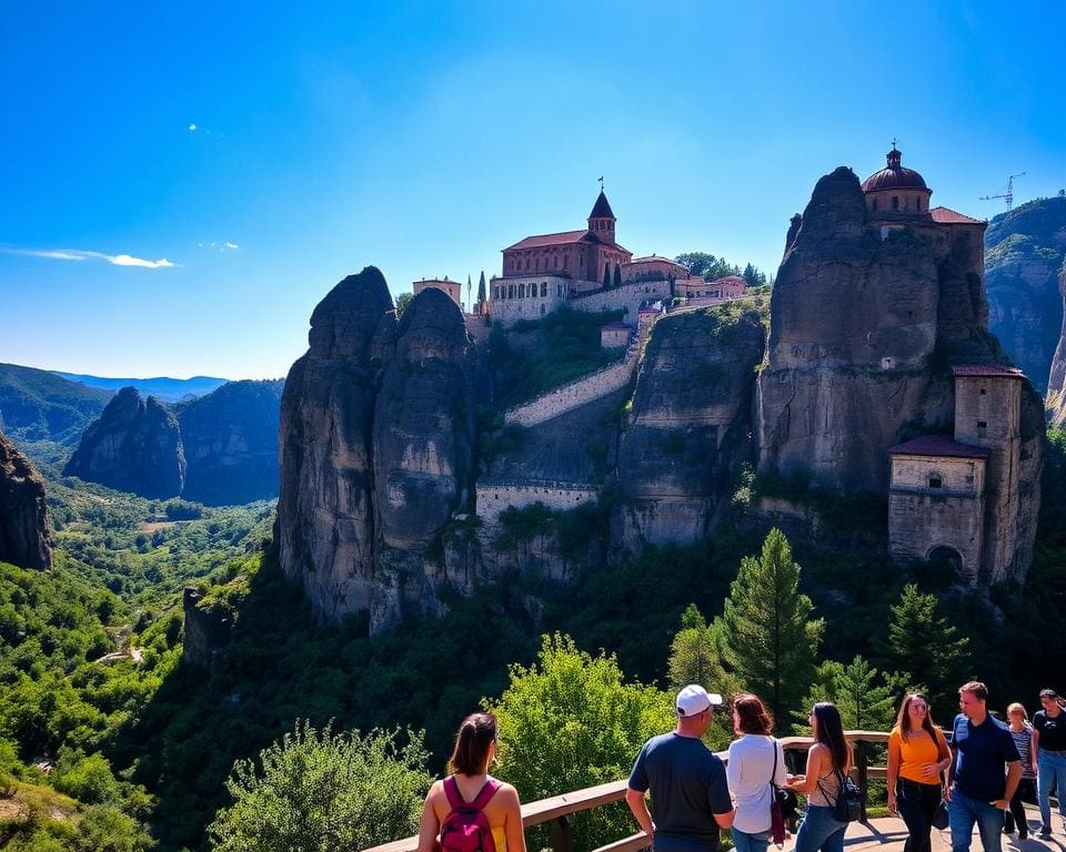 Bezoek de historische kloosters van Meteora, Griekenland