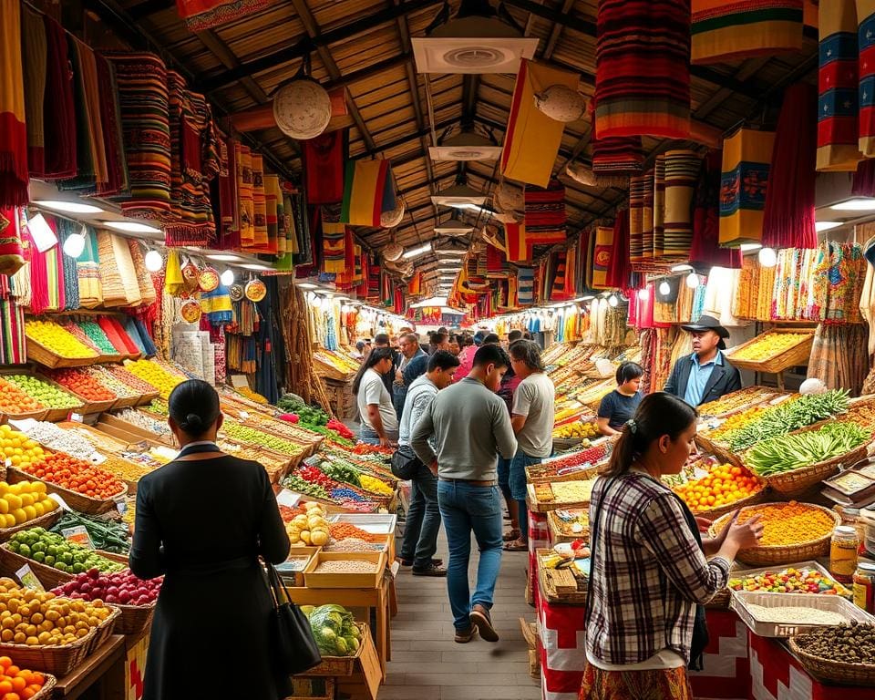 Bezoek de traditionele markten van Lima, Peru