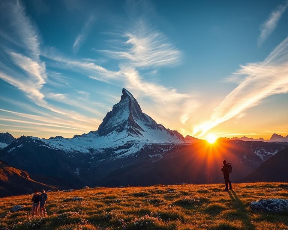 De schoonheid van de Matterhorn