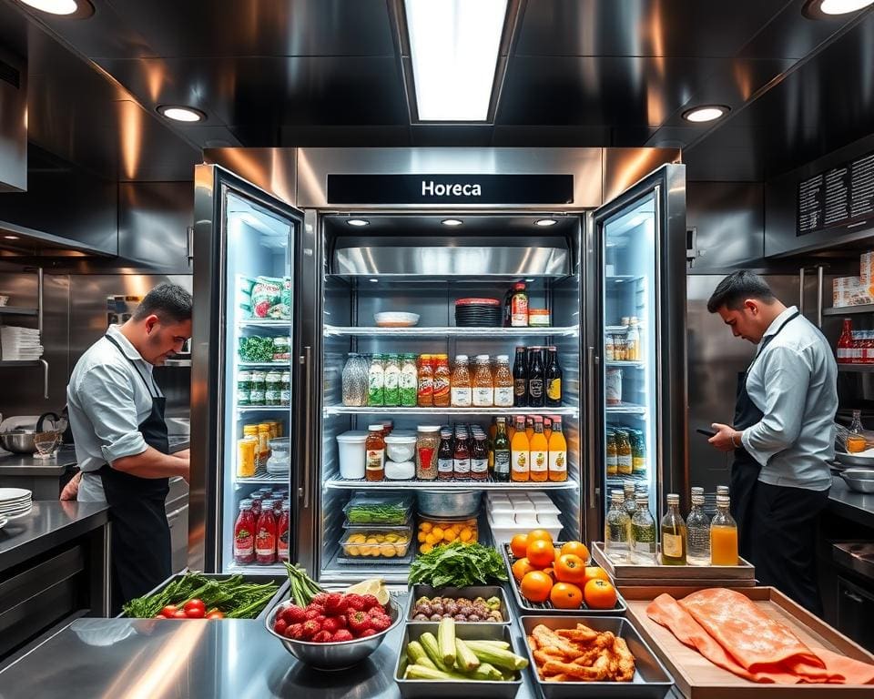 Efficiënt werken met een professionele horeca koelkast