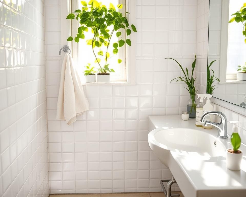 Hoe je je badkamer eenvoudig schoon en fris houdt