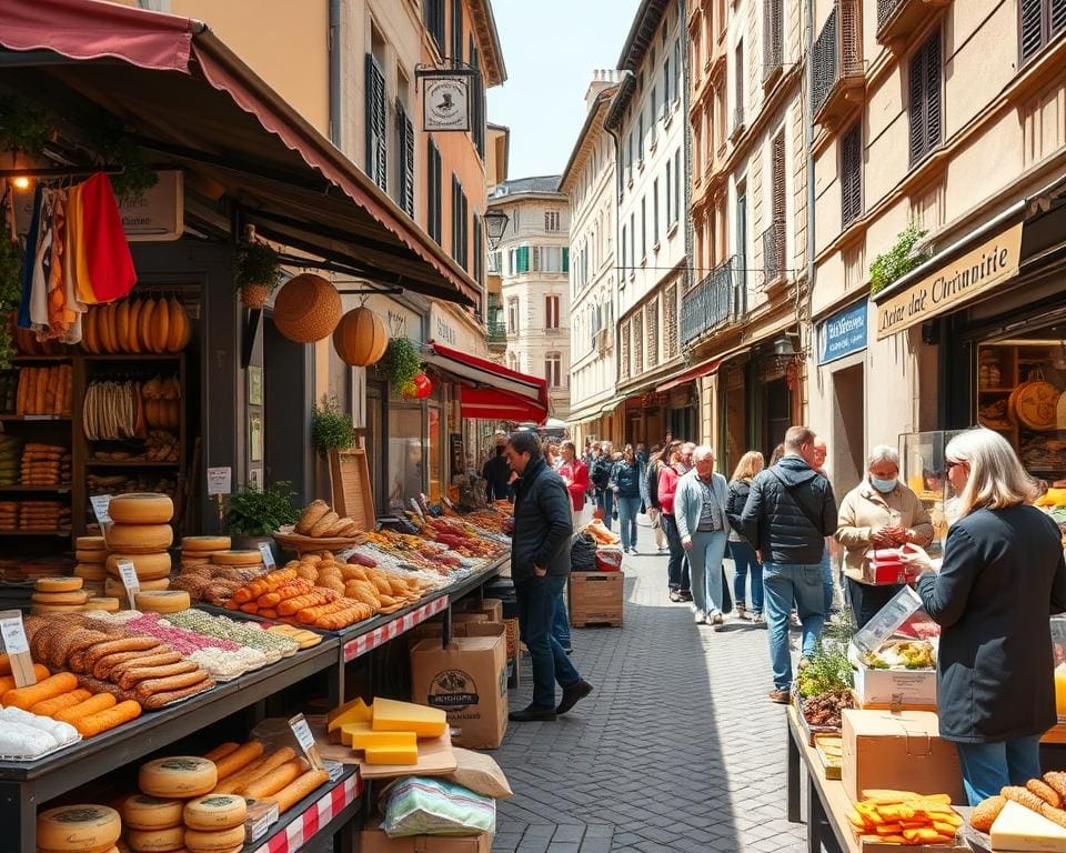 Proef de Franse delicatessen in Lyon