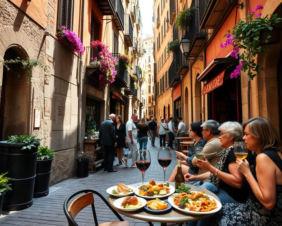 Proef verse tapas in de straatjes van Barcelona