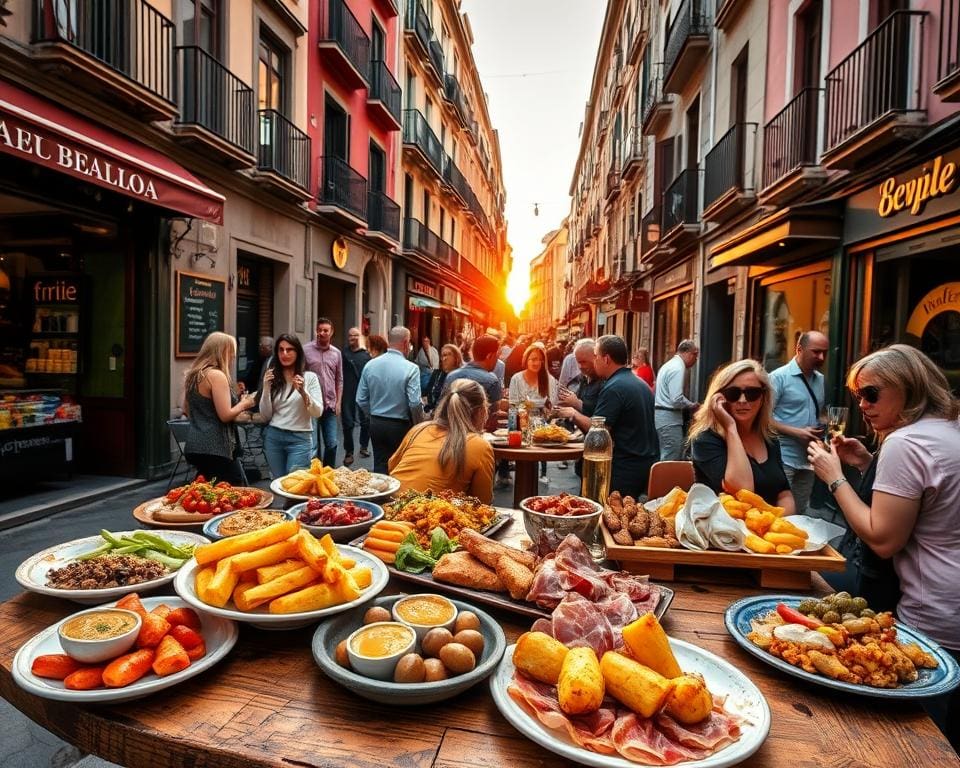 Spaanse tapas in Barcelona