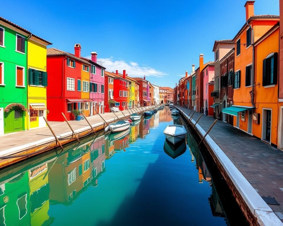 Venetiaanse eiland Burano en zijn unieke charme