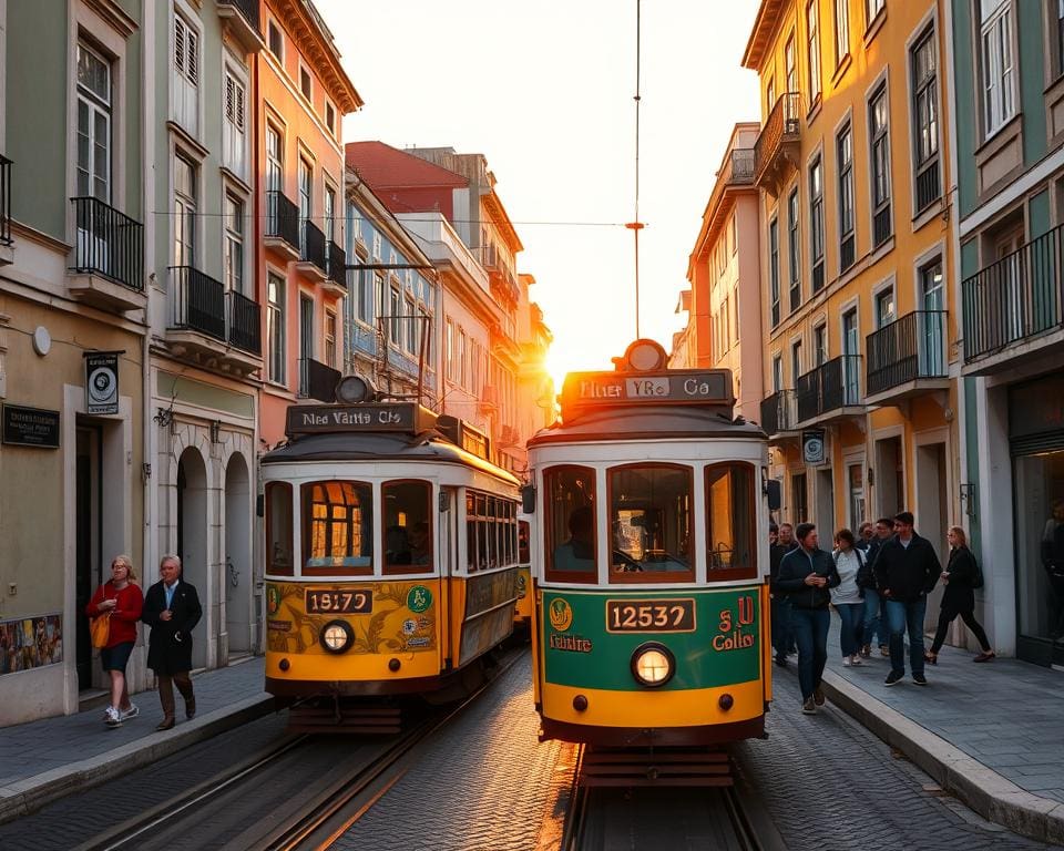 Verken de straten van Lissabon per tram