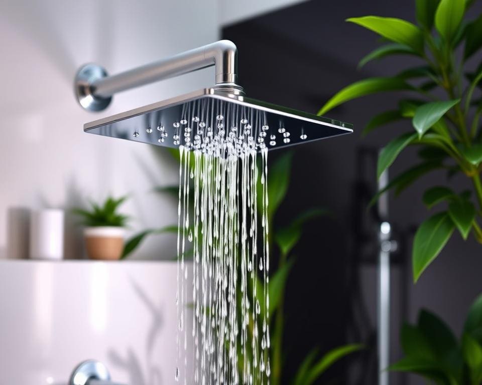 Voordelen van waterbesparende technologie in douches