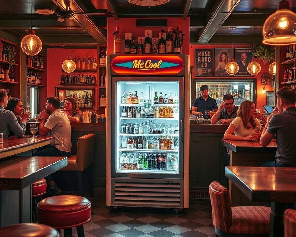 Waarom kiezen voor MC Cool Retro glasdeurkoeling in je bar?