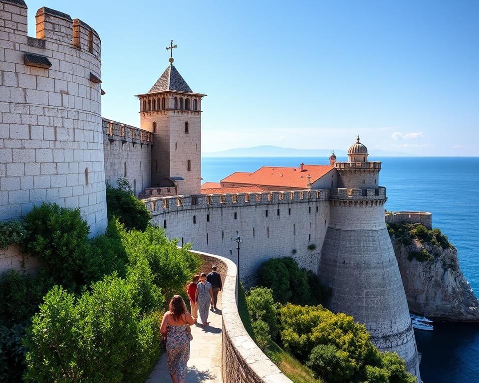 historie Dubrovnik stadsmuren