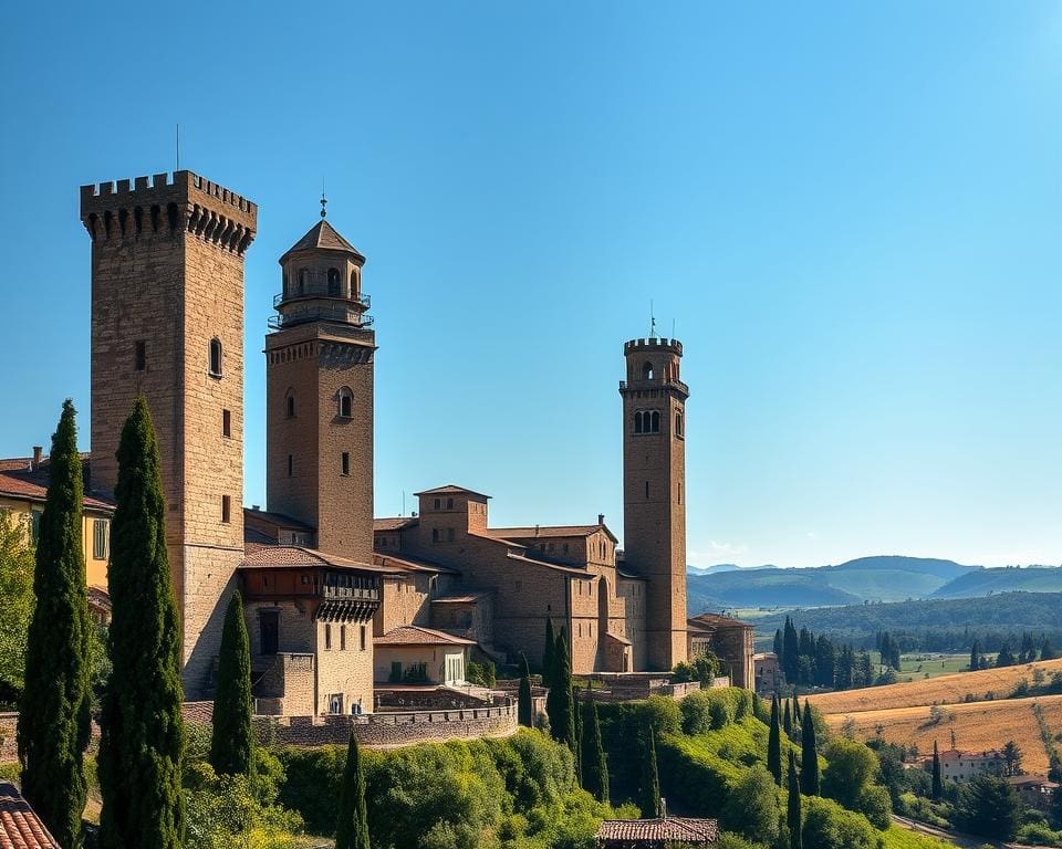 iconische torens van San Gimignano