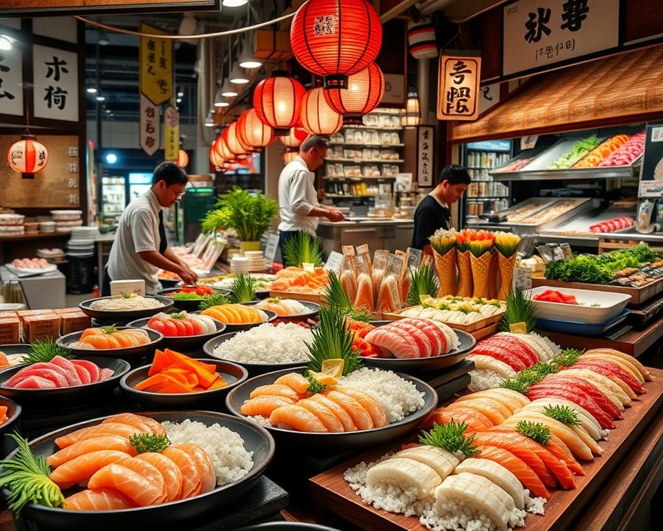 verse sushi ervaren in Tokio