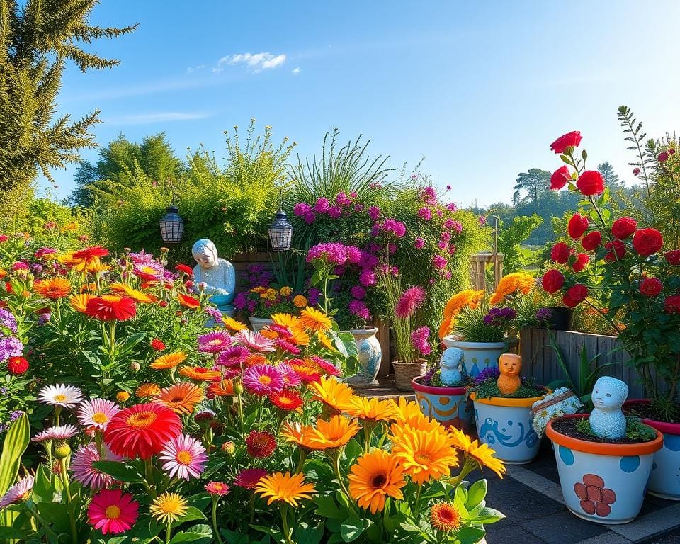 Hoe Creëer Je Een Tuin met Zomerse Kleuraccenten?