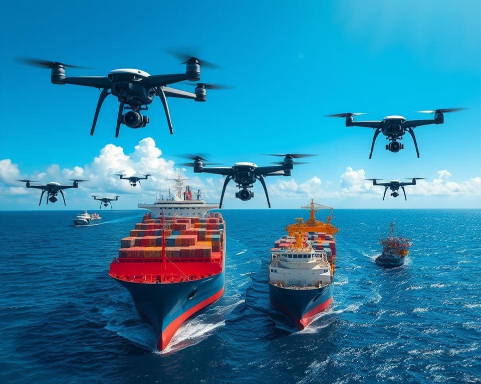 Hoe drones de maritieme industrie innoveren