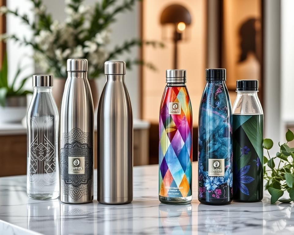 Luxe waterflessen voor hydratatie in stijl