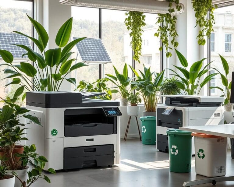 Printers: Groene technologie voor milieuvriendelijke kantoren