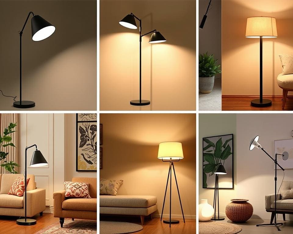 Vloerlampen voor sfeervolle verlichting in elke kamer