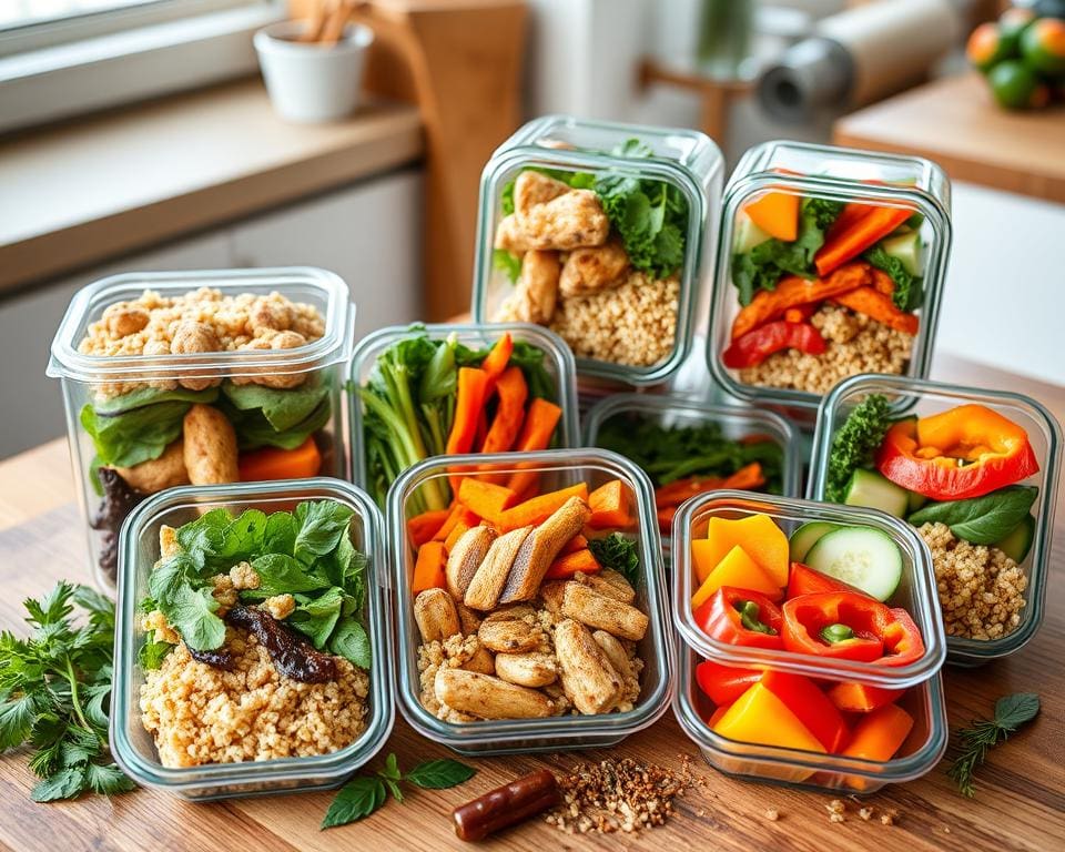 gezonde recepten voor meal prepping