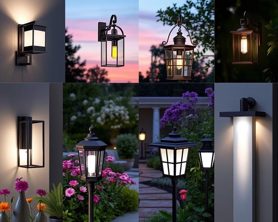 soorten buitenlampen