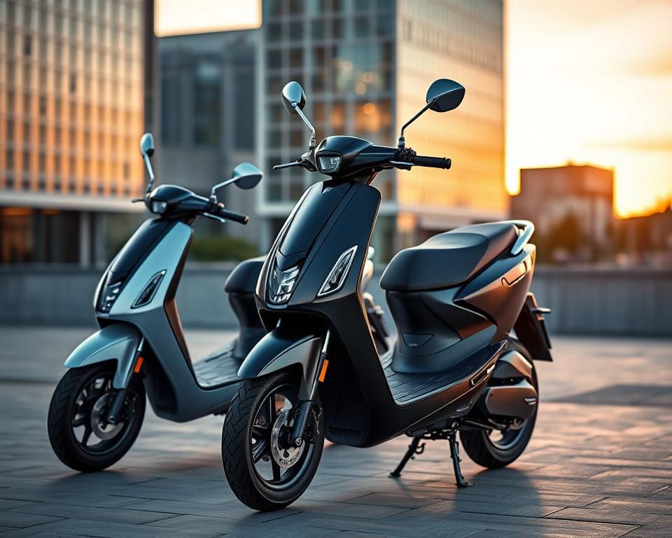 Elektrische scooters met premium ontwerp