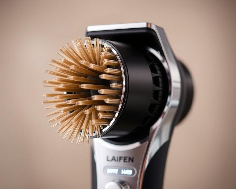 Hoe werkt het dubbele borstelsysteem van Laifen?