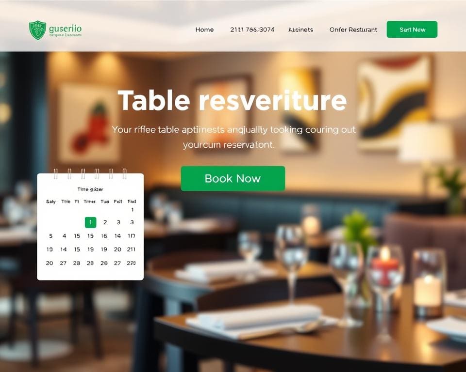 Kun je tafels online reserveren via de site?