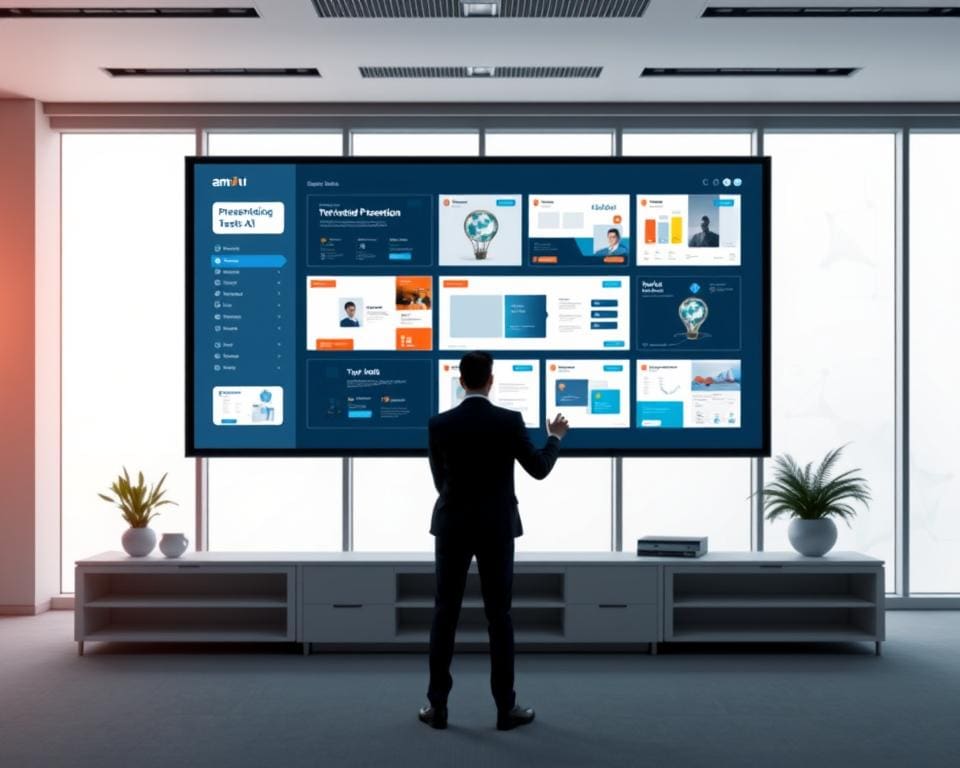 Welke AI helpt bij het ontwerpen van presentaties?