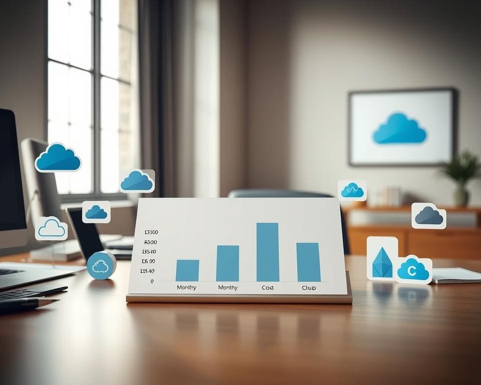 Welke cloud heeft de laagste maandelijkse kosten?