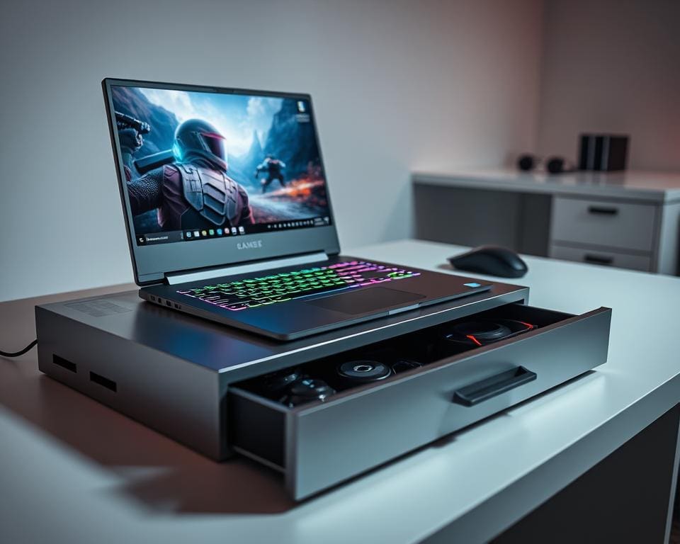 gaming laptop opslagruimte