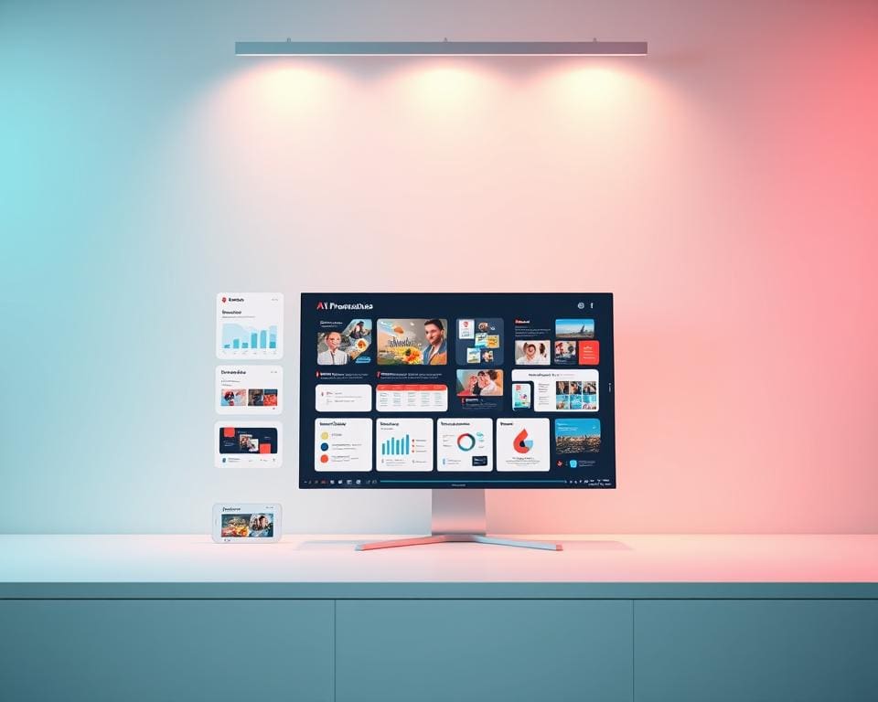 presentatie software met AI