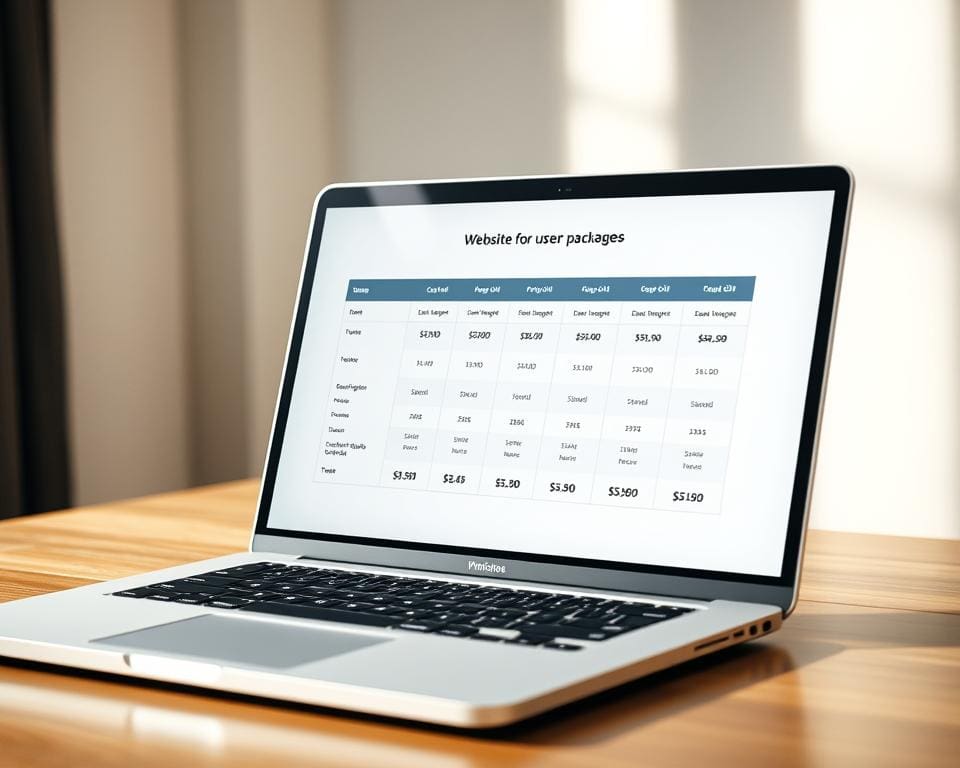 website prijs