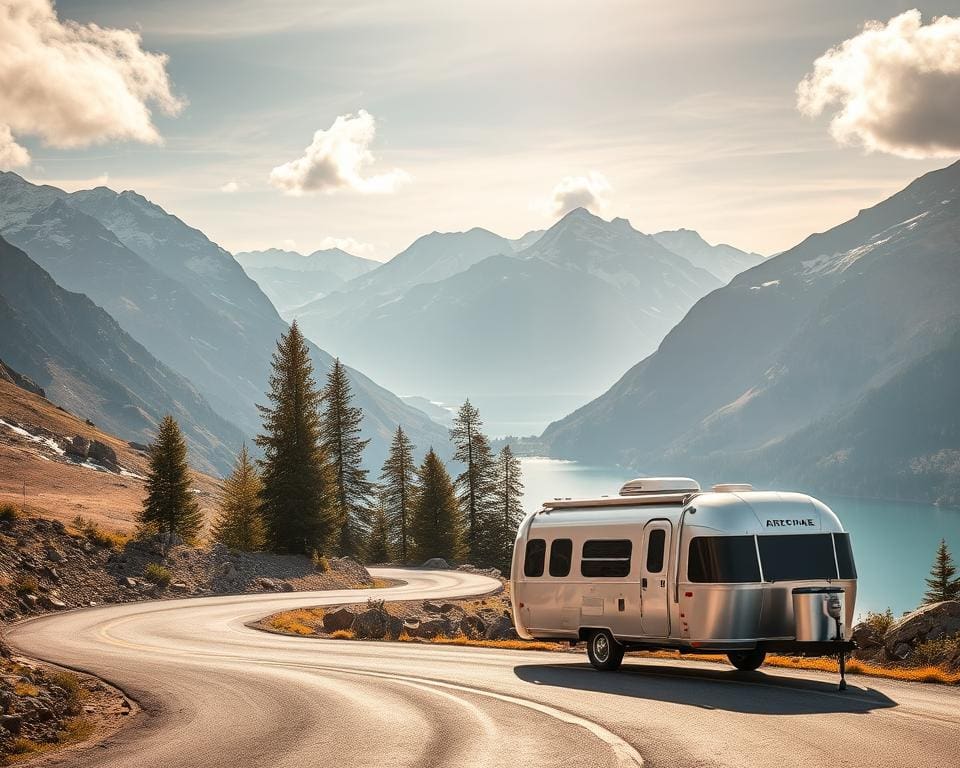 Hoe reis je veilig met een caravan in bergachtig gebied?