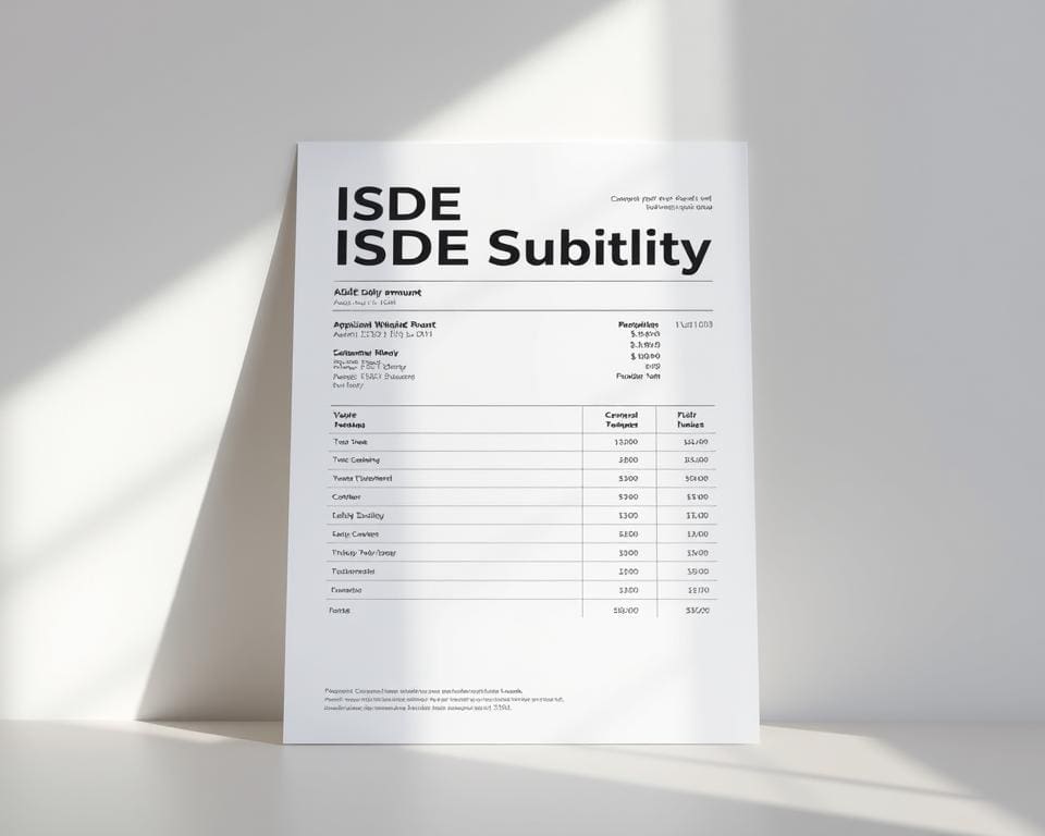 Wat moet er op de factuur voor ISDE subsidie staan?
