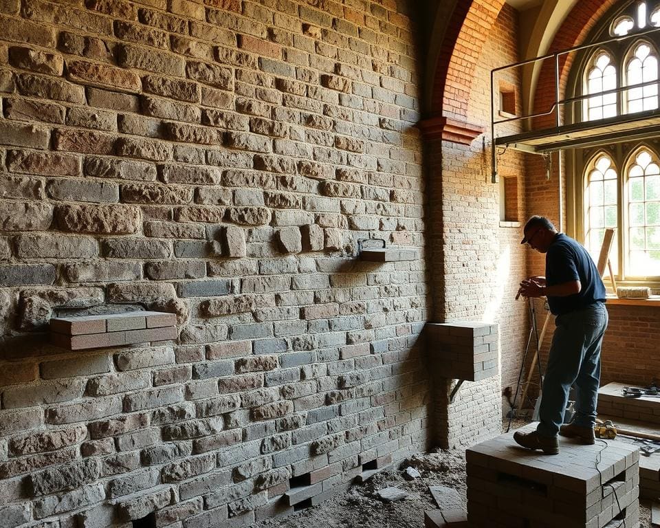 restauratie technieken metselwerk